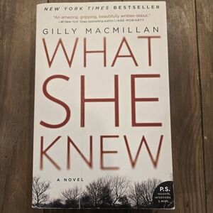 What She Knew by Gilly Macmillan Paperback